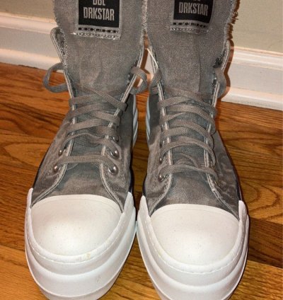 RARE DRKSHDW DBL Drkstar Sneakers