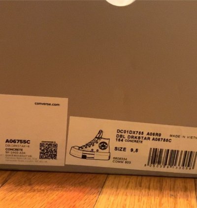 RARE DRKSHDW DBL Drkstar Sneakers