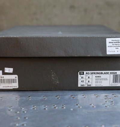 RARE NEW OLD STOCK Metallic Silver Springblade High