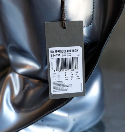 RARE NEW OLD STOCK Metallic Silver Springblade High