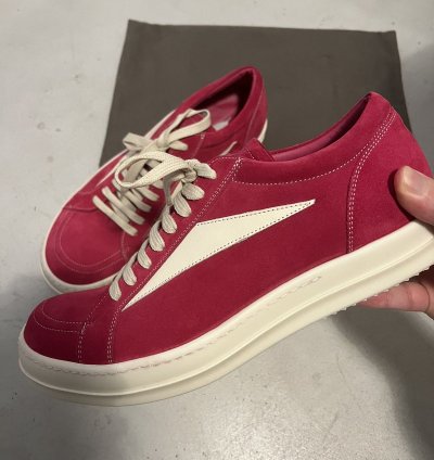 RARE Rick Owens SS23 Edfu Pink Vans
