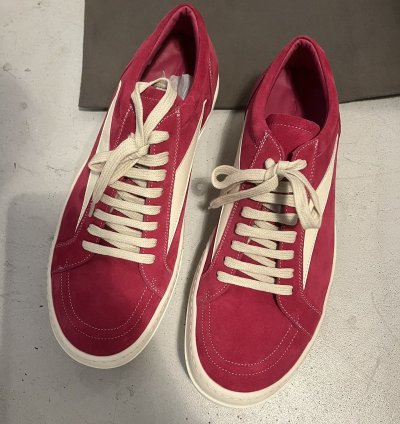 RARE Rick Owens SS23 Edfu Pink Vans