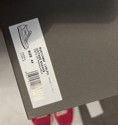 RARE Rick Owens SS23 Edfu Pink Vans