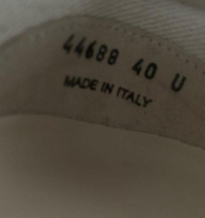 RARE Rick Owens VANS Vintage sneaker