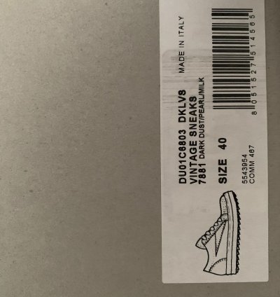RARE Rick Owens VANS Vintage sneaker
