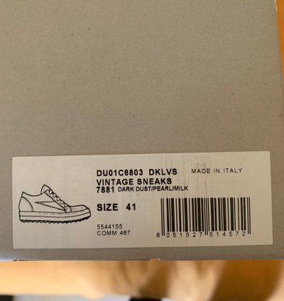 RARE Rick Owens VANS Vintage sneaker SZ 41