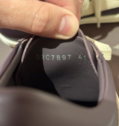 Rare Rick Owens Vintage Sneaks in Amethyst