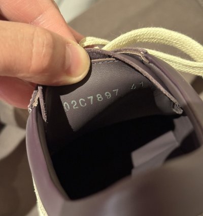 Rare Rick Owens Vintage Sneaks in Amethyst