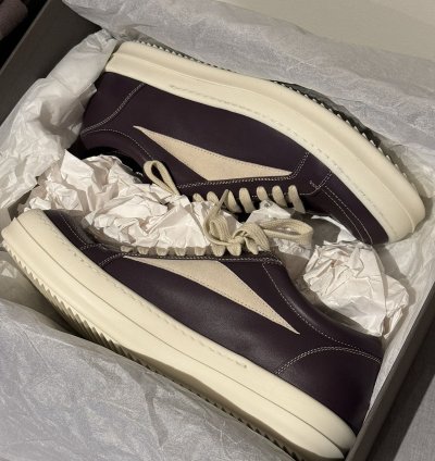 Rare Rick Owens Vintage Sneaks in Amethyst