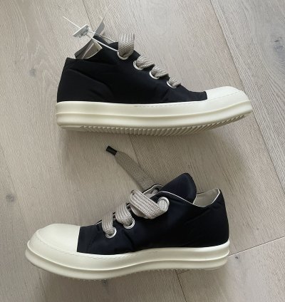 RARE SIZE 15 RICK OWENS JUMBO LACE PUFFER LOW