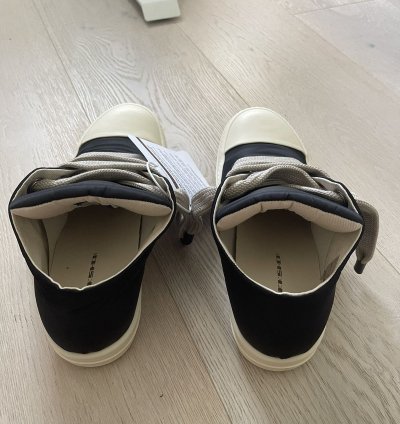 RARE SIZE 15 RICK OWENS JUMBO LACE PUFFER LOW