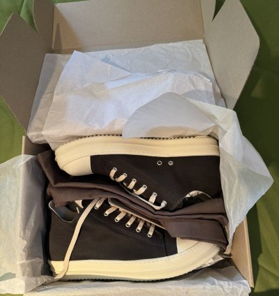 Rick Owen DRKSHDW Dark Dust Low Ramones Sneake