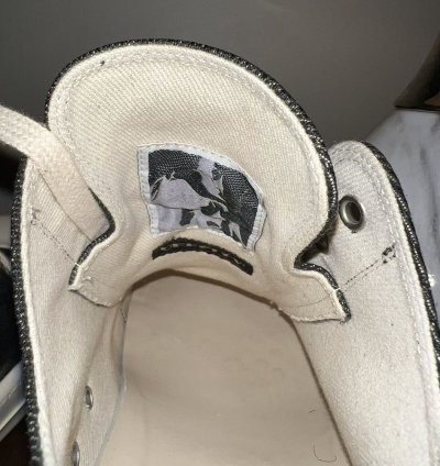 Rick Owen DRKSHDW Low Black Foil Denim