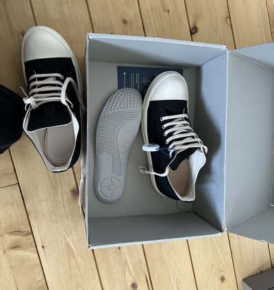 Rick Owen Drkshdw Ramones low 40 new