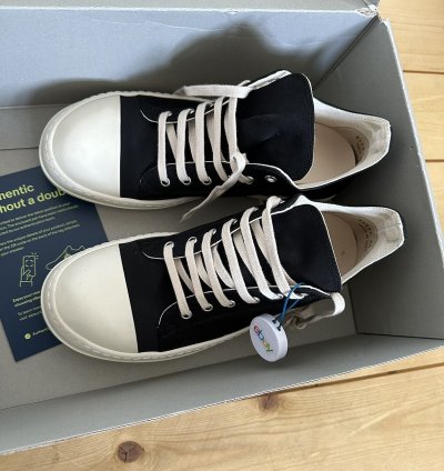 Rick Owen Drkshdw Ramones low 40 new