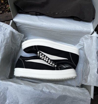 Rick owen drkshdw vintage sneaker overdyed DU01C6803