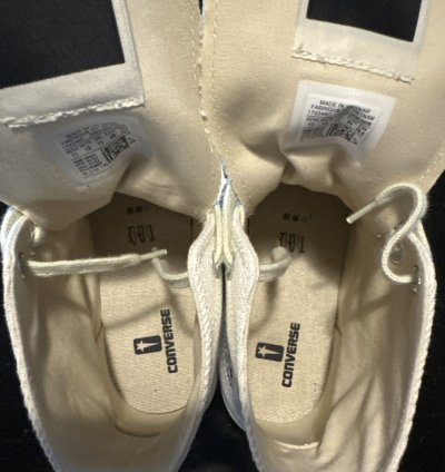 Rick Owen DRKSTAR Converse