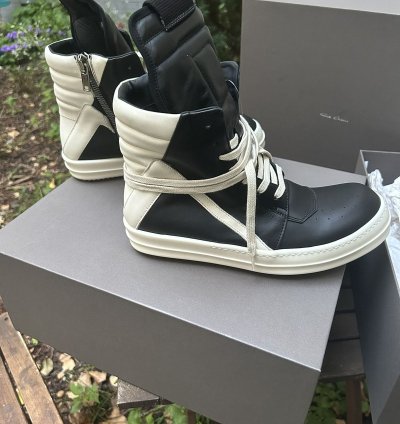 Rick Owen geobasket shoes RU02C7894 LPO