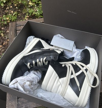 Rick Owen geobasket shoes RU02C7894 LPO
