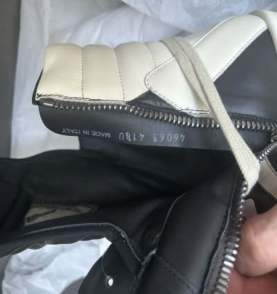 Rick Owen geobasket shoes RU02C7894 LPO