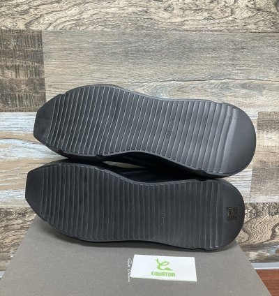 Rick Owen Geth Runner Black 45 12
