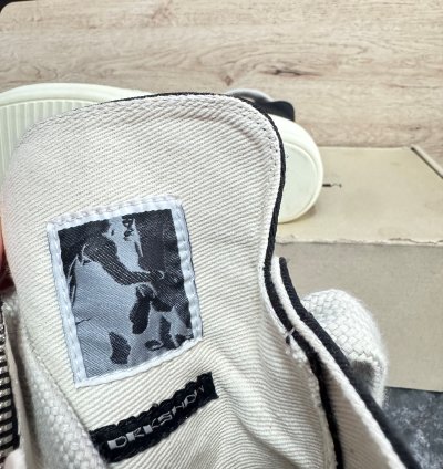 Rick Owen Jumpo Lace Hightop size 10
