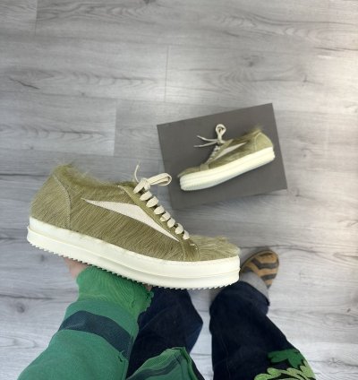 Rick Owen Luxor Sneaker Ponyfur