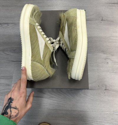 Rick Owen Luxor Sneaker Ponyfur