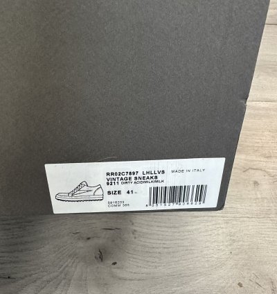 Rick Owen Luxor Sneaker Ponyfur