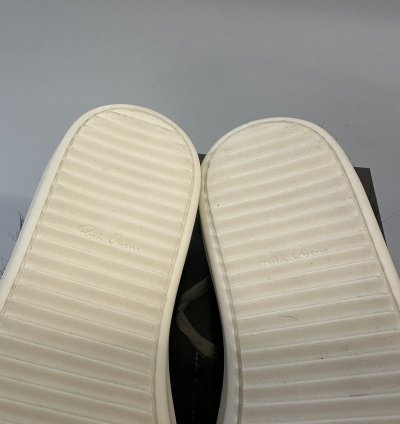 Rick Owen Mainline Vintage Low Top Pony Hair Sneaker