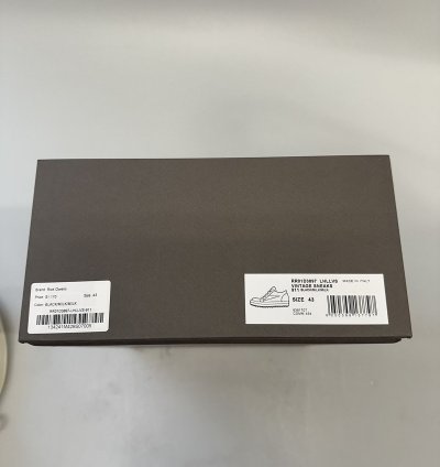 Rick Owen Mainline Vintage Low Top Pony Hair Sneaker