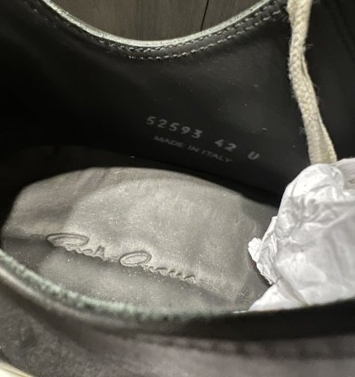 Rick Owen Porterville Low Sneakers