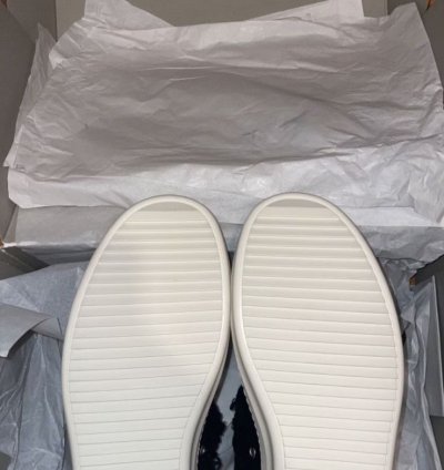 Rick Owen Slash Low Top Sneakers