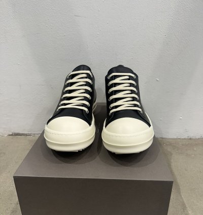 RICK OWENS - Low Sneaks Black Milk