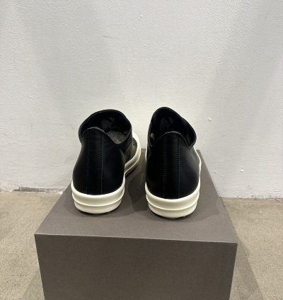 RICK OWENS - Low Sneaks Black Milk