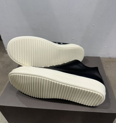 RICK OWENS - Low Sneaks Black Milk