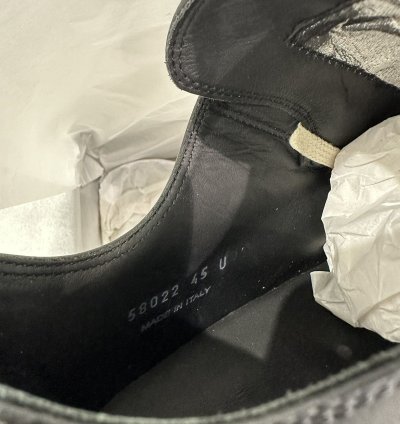 RICK OWENS - Low Sneaks Black Milk