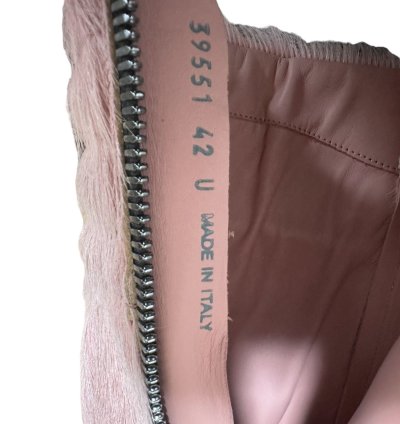 Rick Owens 2022SS FOGACHINE Dirty Pink Pony Hair Cargobasket
