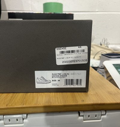 Rick Owens 23ss EDFU Vintage Sneakers