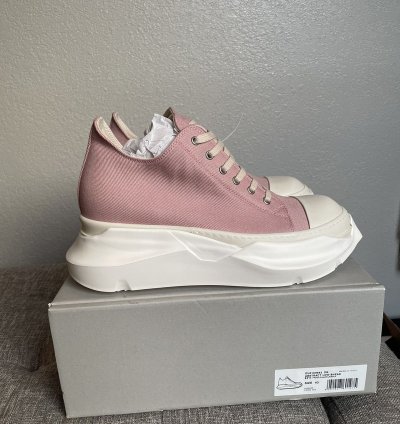 RICK OWENS ABSTRACT LOW FADED PINK MILK