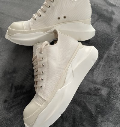 Rick Owens Abstract Ramones Cream