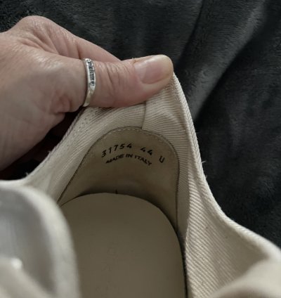 Rick Owens Abstract Ramones Cream
