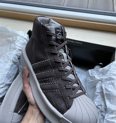Rick Owens Adidas AW16 Brown Mastodon Pro Model