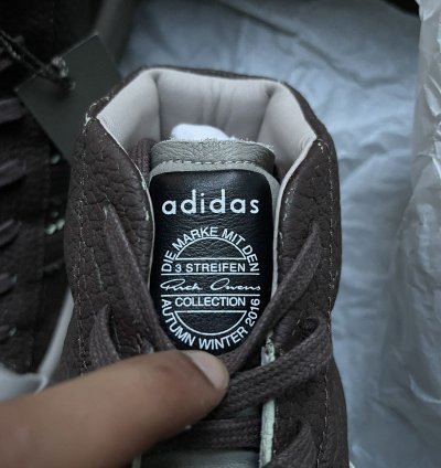 Rick Owens Adidas AW16 Brown Mastodon Pro Model