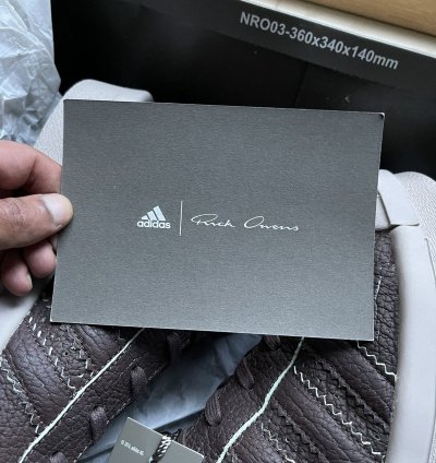 Rick Owens Adidas AW16 Brown Mastodon Pro Model