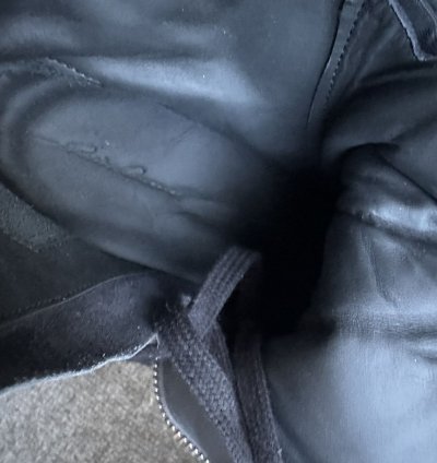 Rick Owens all black geo basket sz 43 nwb