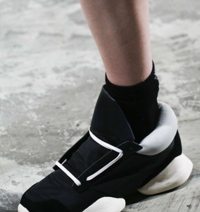 Rick Owens and Adidas collaboration sneakers