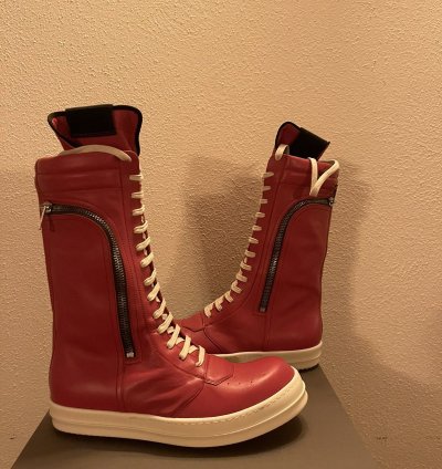 Rick Owens Bauhaus basket high sneakers