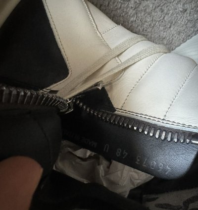 Rick Owens Black Geobasket Sneakers
