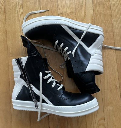 Rick Owens Black Geobaskets